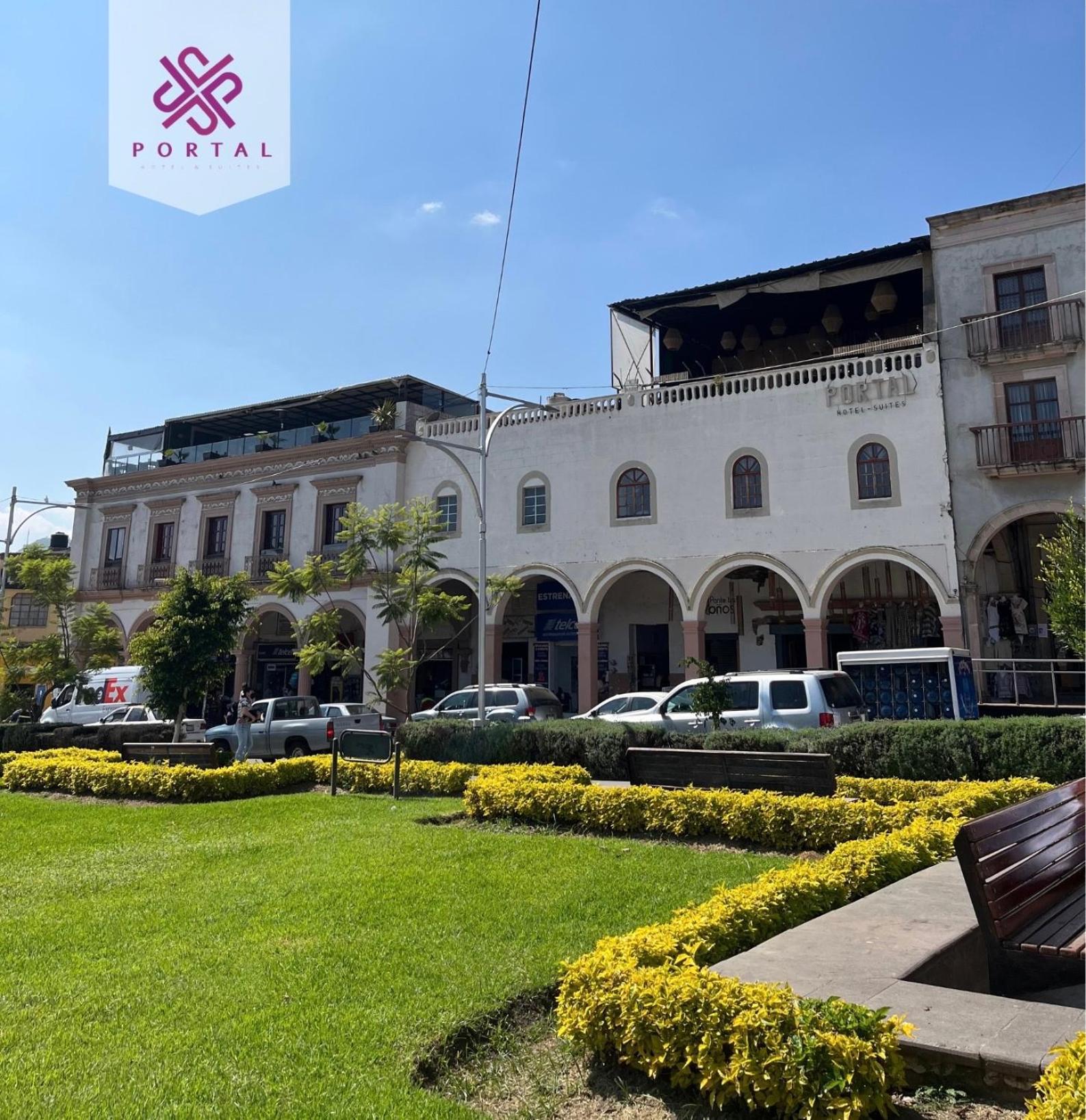 Hotel Portal & Suites Ciudad Hidalgo Zewnętrze zdjęcie